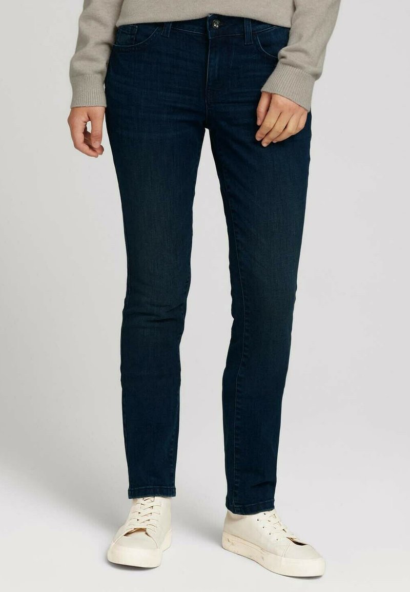 TOM TAILOR Alexa Slim Jeans voor dames, 10162 - Mid Stone Blauw Grijs Denim, 34W / 32L
