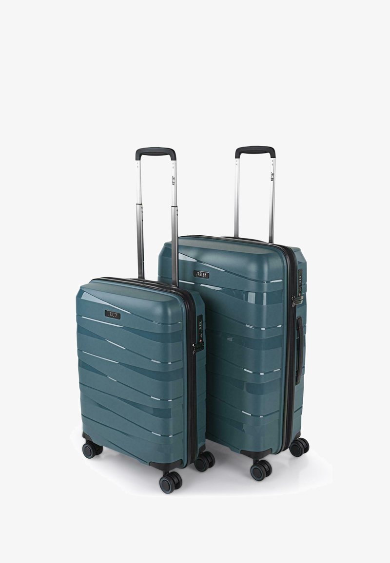 Jasslen JASLEN STUTTGART 2PACK - Juego de maletas - azul metálico/azul ...