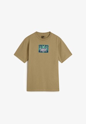 Vans MOUF - Print T-shirt - olive