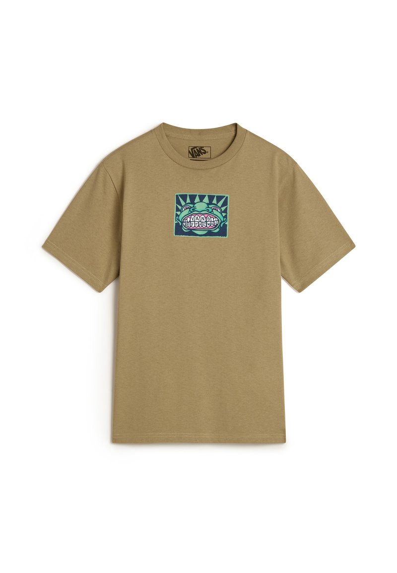 Vans MOUF - T-shirt print - olive
