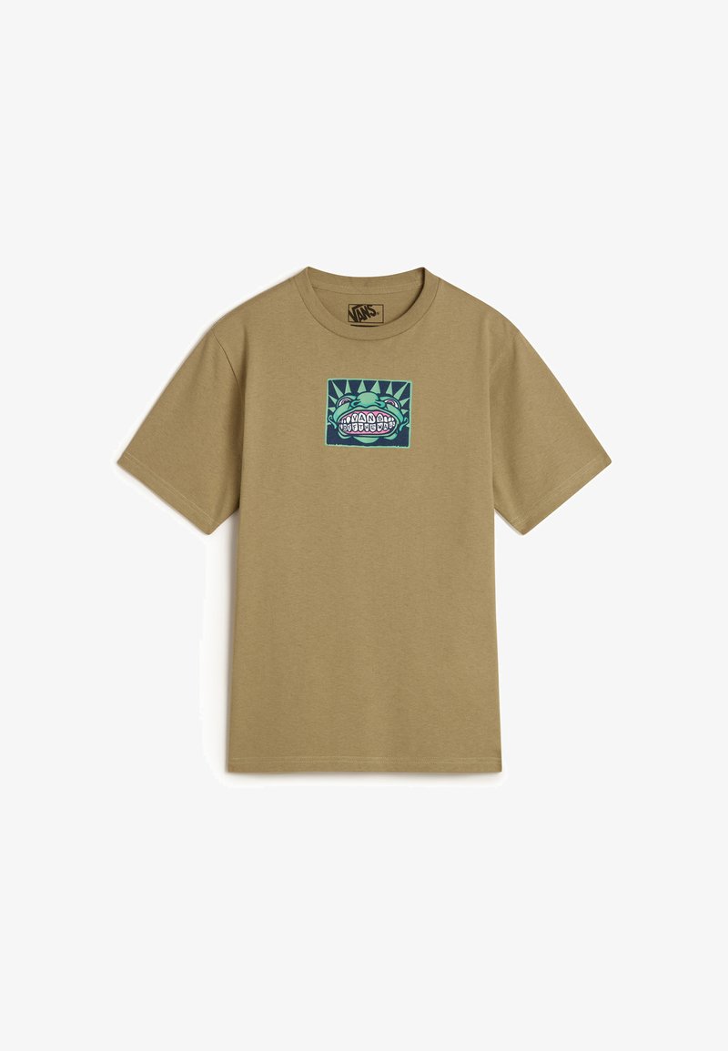 Vans MOUF - T-shirt print - olive
