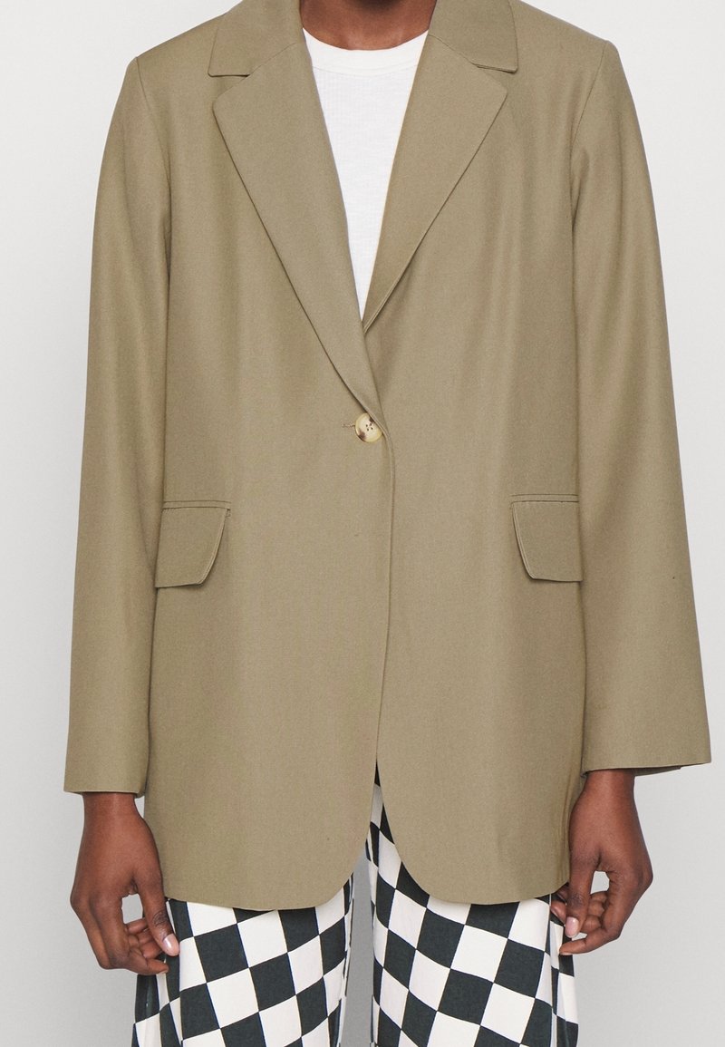 Won Hundred Cappotto corto - mottled olive