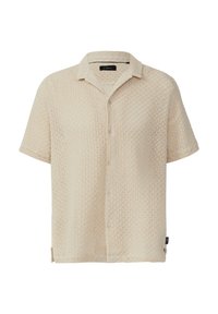 RESORT FIT: -KURZARM  - Hemd - helles sand