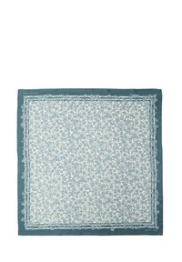 OVERGROWN FLORAL SQUARE - Foulard - open blue
