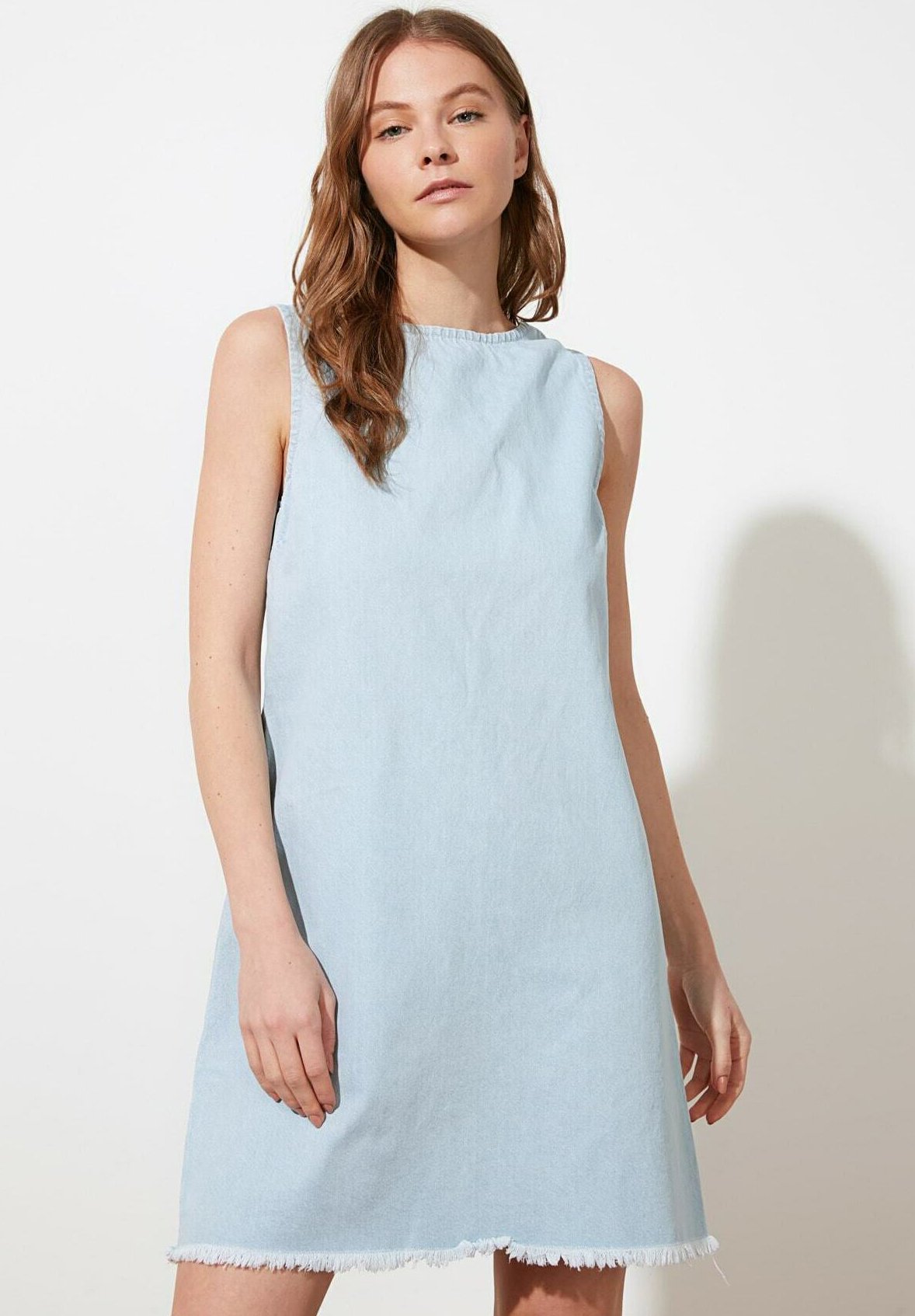 Trendyol Vestito di jeans - blue/blu - Zalando.it