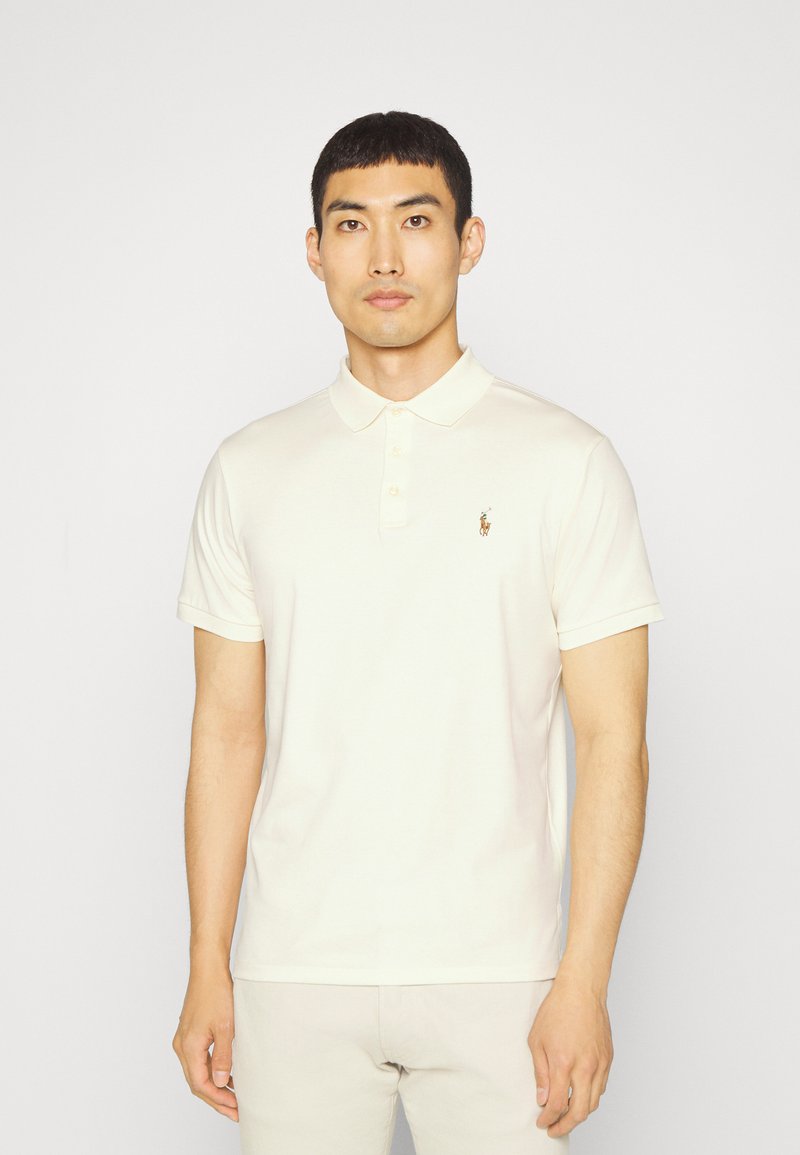 Polo Ralph Lauren CUSTOM SLIM FIT SOFT COTTON POLO SHIRT - Polo - clubhouse cream