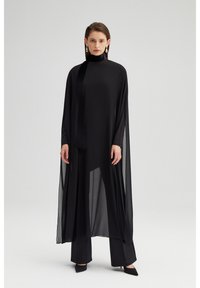 SLEEVELESS WITH NECKBAND - Cape - black