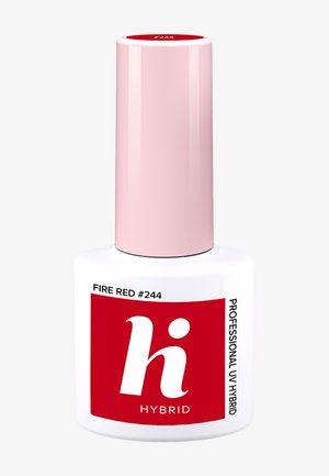 HI HYBRID MOMENTS UV GEL POLISH - Nail polish - fire red