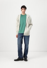 Samsøe Samsøe PIGMENT ZIP HOODIE - Felpa con zip - moonstruck