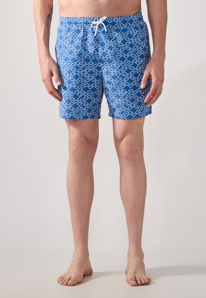 Badeshorts - geo blue