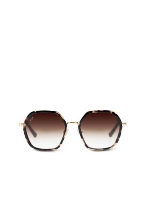 Kapten & Son AMSTERDAM EDGE - Lunettes de soleil - umber tortoise brown