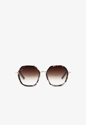 Kapten & Son AMSTERDAM EDGE - Lunettes de soleil - umber tortoise brown