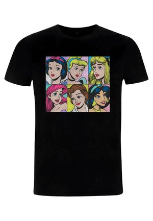 Henry Tiger DISNEY PRINCESSES POP PRINCESSES UNISEX - T-Shirt print - black