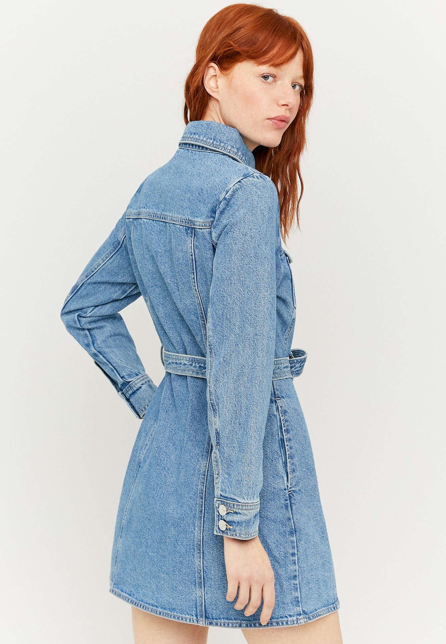 TALLY WEiJL Vestito di jeans - blue denim/blu denim - Zalando.it