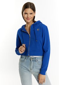 myMo - CROPPED BIANY  - Sweatjacke - royalblau Thumbnail-Bild 1