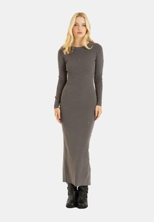 Vestido largo - gris