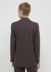 Calliope DOPPIOPETTO GESSATA - Blazer - var cioccolato scuro