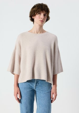 American Vintage, PULL FEMME DAMSVILLE - Maglione - poussiere chine