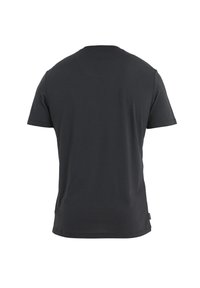 icebreaker MERINO TENCEL COTTON COMBI GRAPHIC - T-shirt print - BLACK