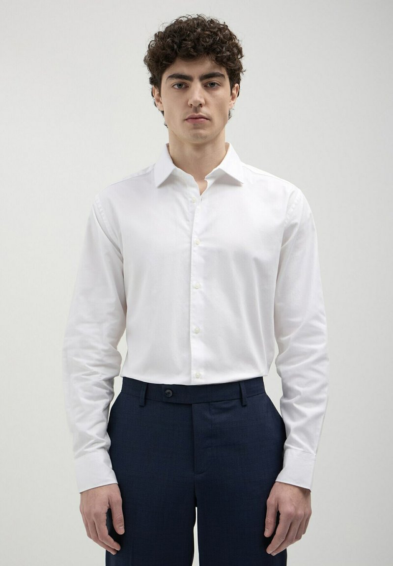 Charles Tyrwhitt Camicie da Uomo - Bianco Non Stiro
