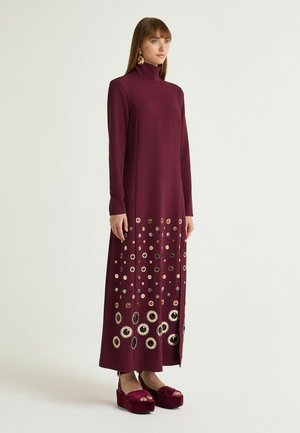 DISCO CADY - Robe longue - bordeaux