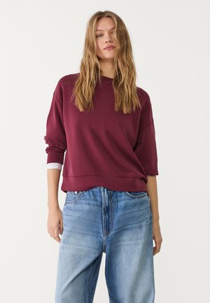 Sweatshirt - bordeaux