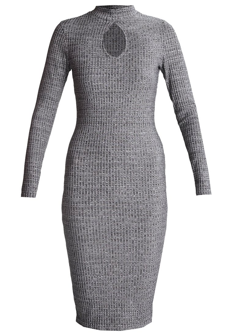 miss selfridge grey dress Women's Size 10 Miss Selfridge ASOS Grey Wrap