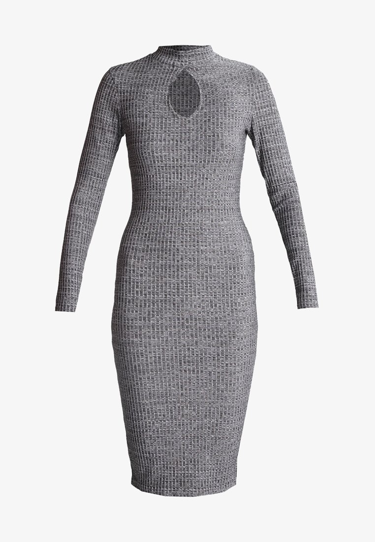 miss selfridge grey dress Women's Size 10 Miss Selfridge ASOS Grey Wrap