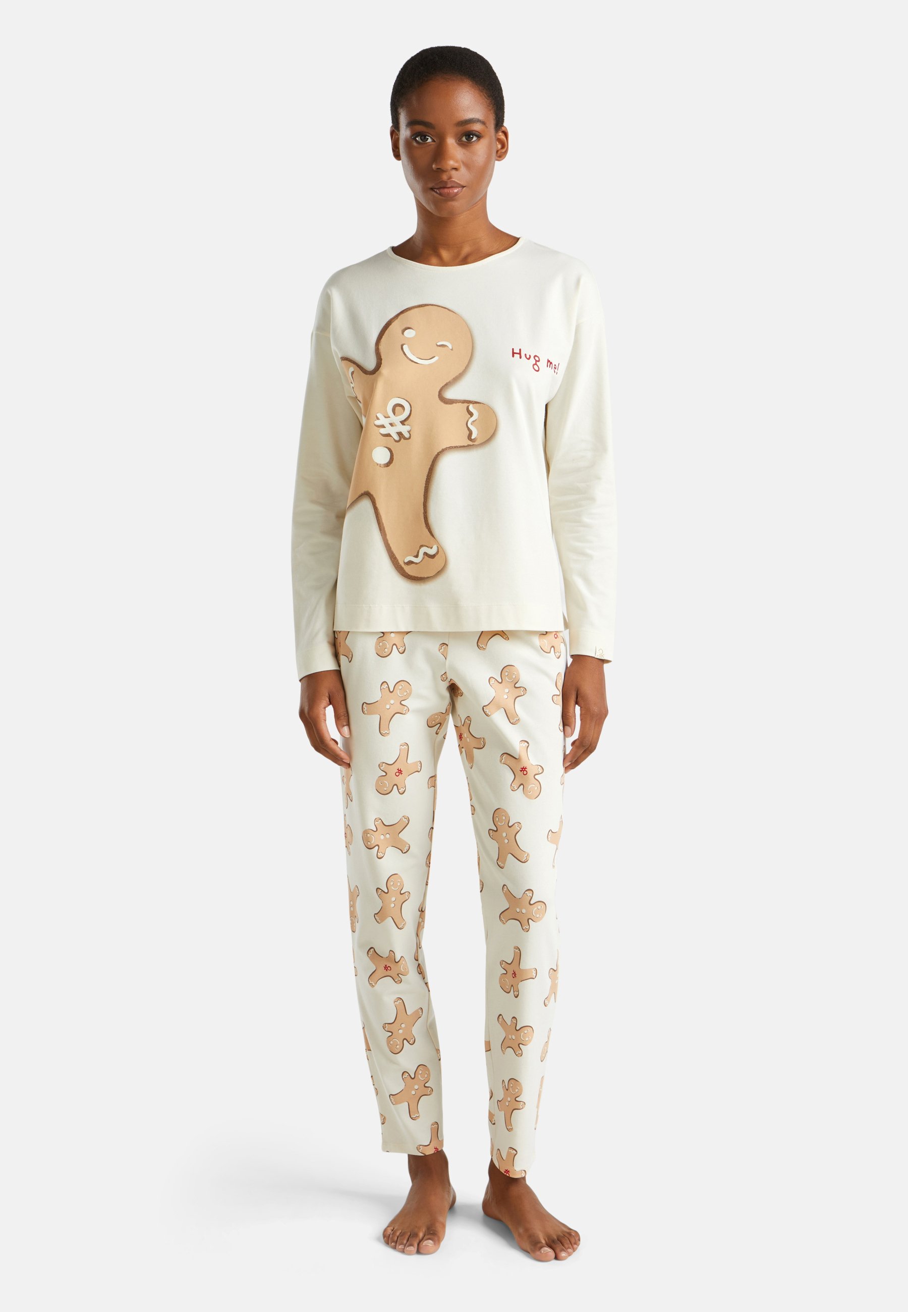 Benetton Pigiami Inverno 2022 Pigiama Donna Benetton Pigiama