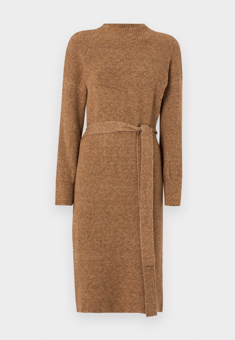 Only Gebreide jurk bruin Only Gebreide jurk bruin