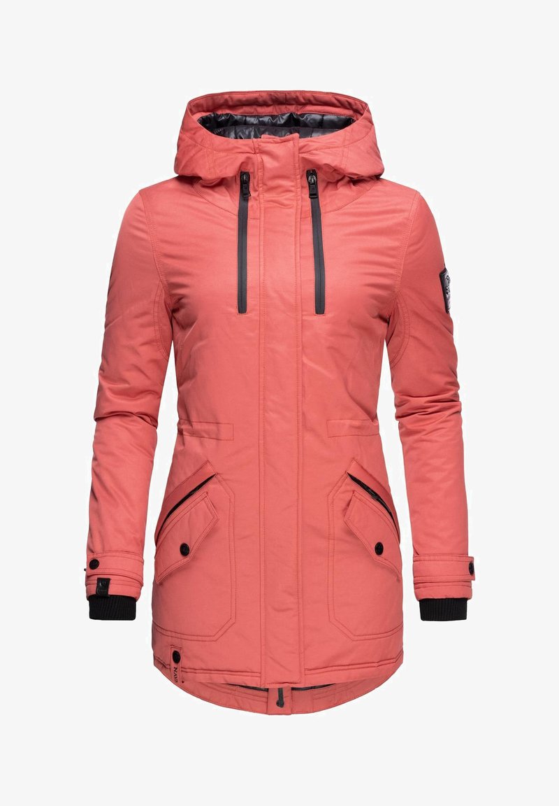 Navahoo AVRILLE II - Wintermantel - coral