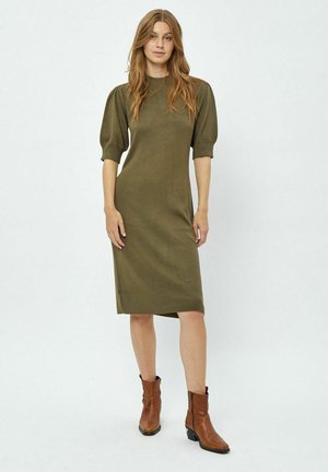 TANA NECK HALF SLEEVE  - Džemperkleita - capers