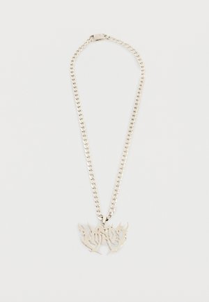 SLUG NECKLACE UNISEX - Náhrdelník - silver-coloured