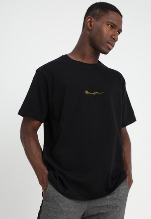 ESSENTIAL REGULAR RELAXED SIG TEE UNISEX - Basic T-shirt - black