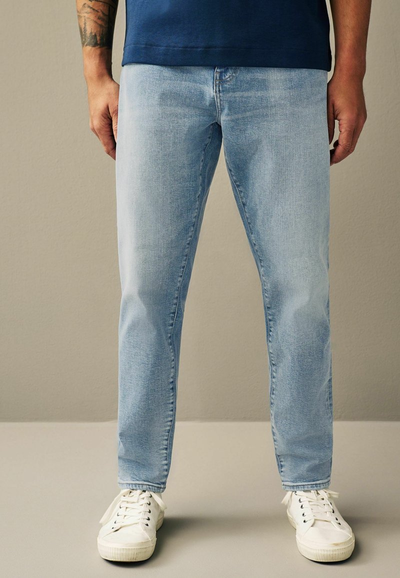 Next VINTAGE STRETCH - Džínsy tapered fit - sky blue