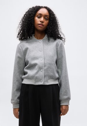 VMCHLOE SHORT JACKET - Bomberjacks - medium grey melange