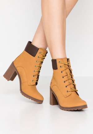 Botines con cordones - yellow