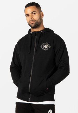 SCOFIELD HOODIE - Sweat zippé - black
