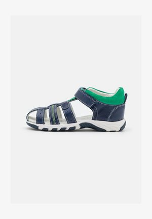 LEATHER - Walking sandals - dark blue