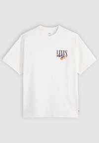 VINTAGE FIT GRAPHIC - Trükipildiga T-särk - egret
