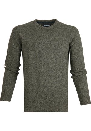 Barbour TISBURY - Strickpullover - dark green green