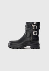 LYNDEN - Botine cowboy/biker - black