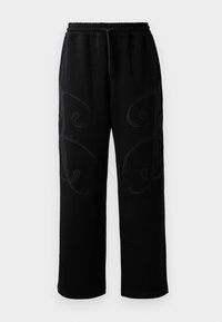 MONOGRAM FIT TRACK TROUSERS - Tracksuit bottoms - anthracite black