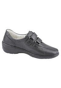 Waldläufer Slipper - schwarz