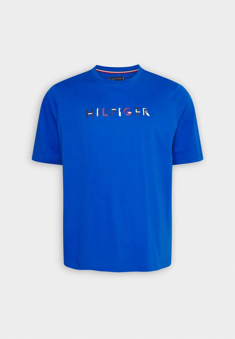 Tommy Hilfiger MONOTYPE TEE Tshirt imprimé ultra blue/bleu roi
