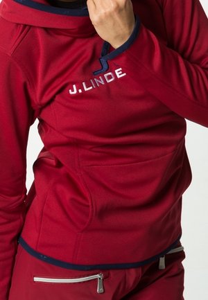 Luvtröja - dark red