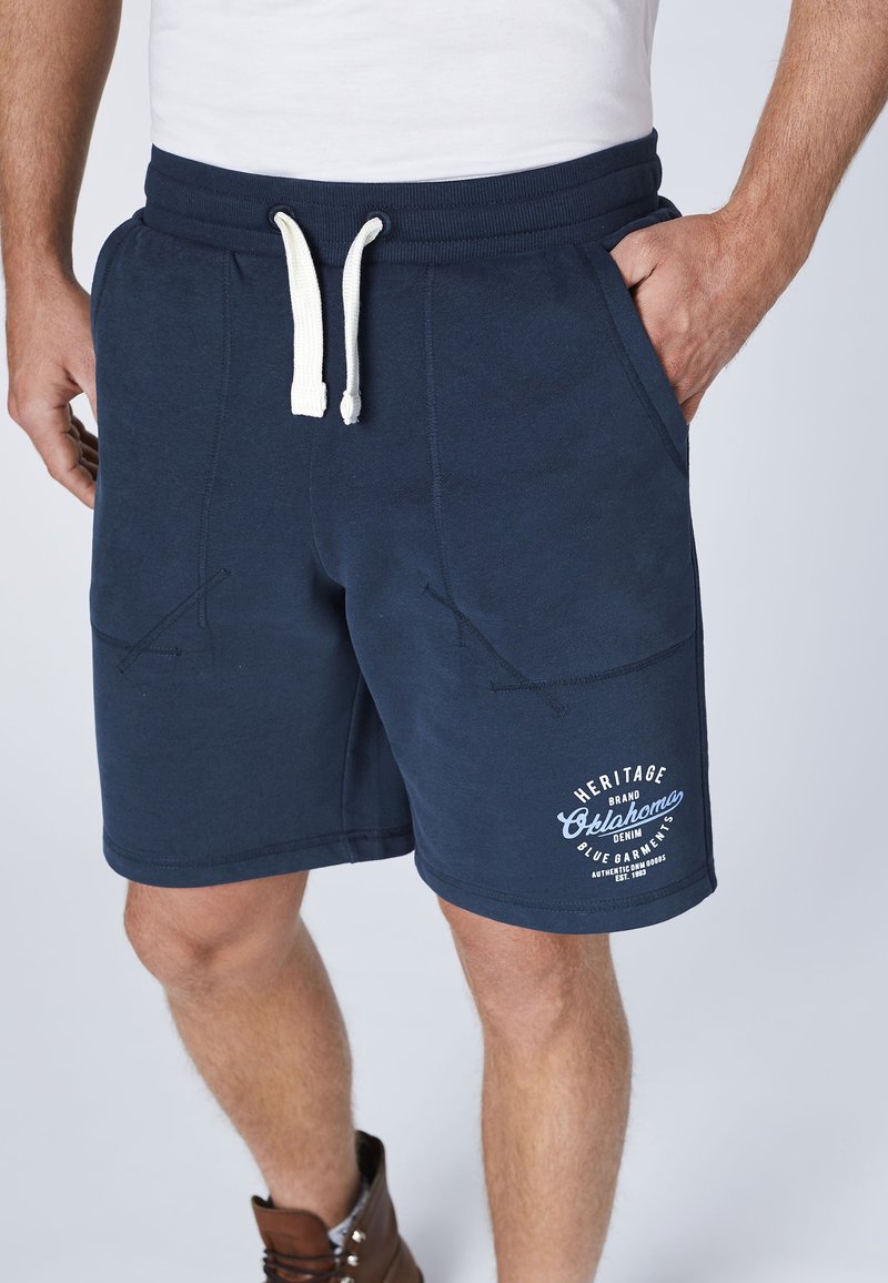 Herren Trainingsanzüge | Oklahoma Jeans Jogginghose total eclipse/dunkelblau - JY84199 Herren Trainingsanzüge | Oklahoma Jeans Jogginghose total eclipse/dunkelblau - JY84199