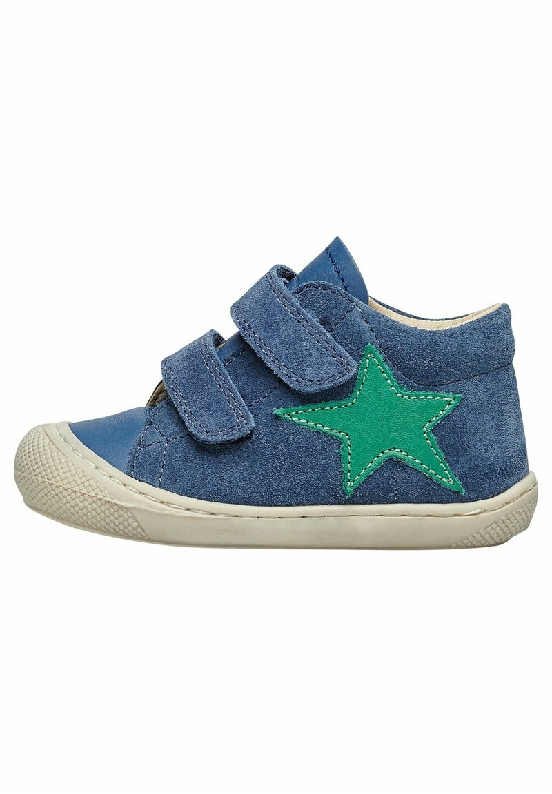 Chaussons Naturino Kolde Pour Nourrisson - Cuir Souple, Semelle Antidérapante, Design étoile