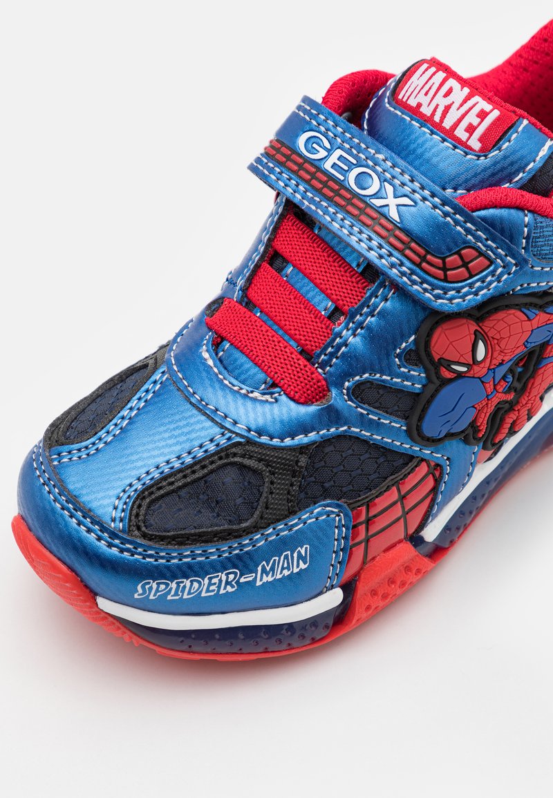 Geox MARVEL SPIDERMAN BAYONYC - Zapatillas - navy/royal/azul marino 