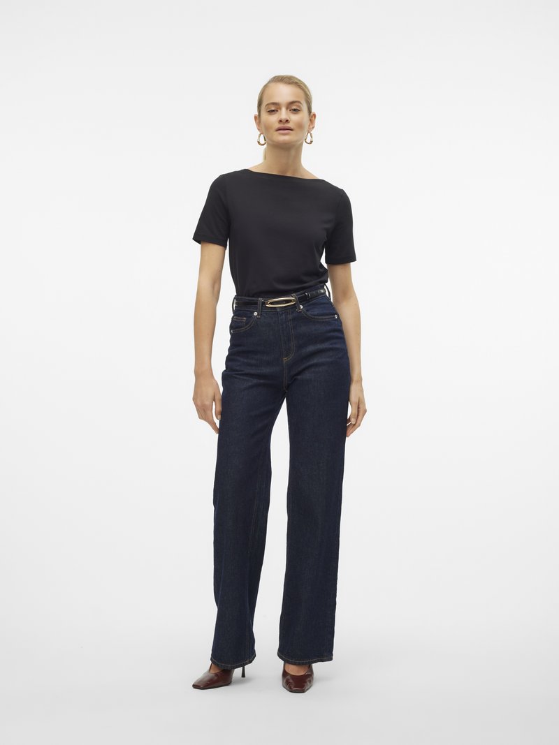 VERO MODA VMLULU SS TOP JRS GA NOOS, wit (bright white), M
